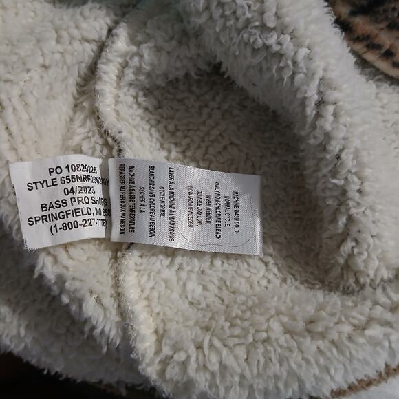 Natural Reflection Women's XXL blue/green/pink plaid button-up fleece Shacket - Picture 11 of 12